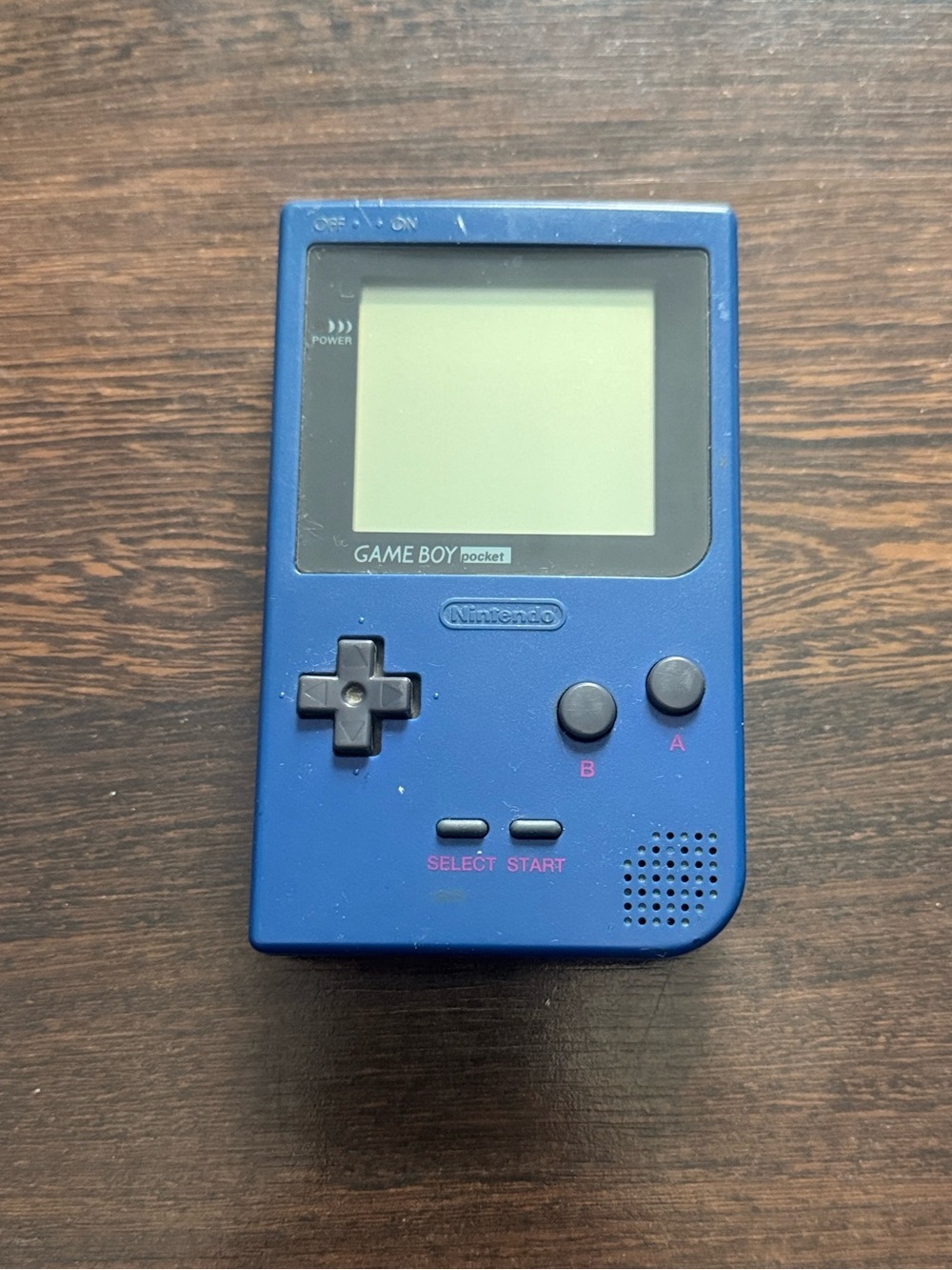 Gameboy Pocket Nintendo Blue Tested Working Original Authentic